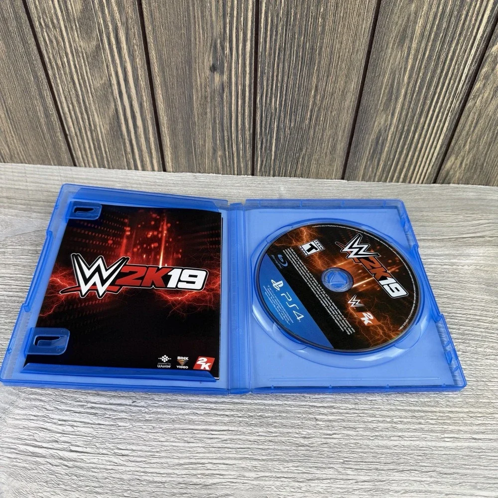 WWE 2K19 Complete In Box Tested And Working (PlayStation 4, 2018)
